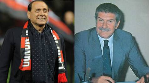 Silvio Berlusconi e Giussy Farina