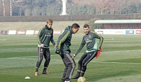 Allenamento Milanello 