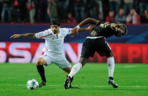 Ever Banega Paul Pogba