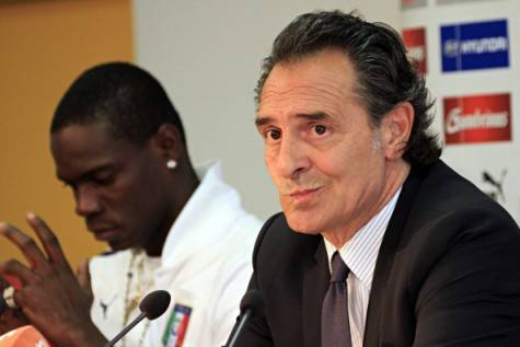Cesare Prandelli Mario Balotelli