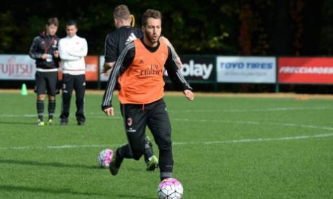 Allenamento a Milanello (foto acmilan.com)