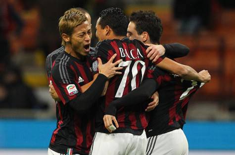 Keisuke Honda, Carlos Bacca e Giacomo Bonaentura
