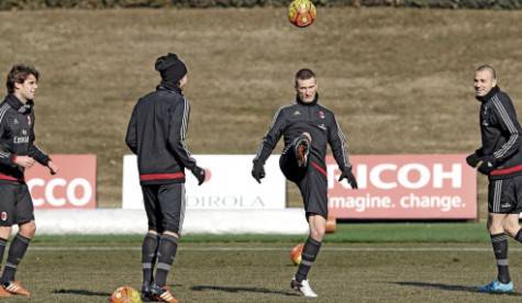 Allenamento Milanello