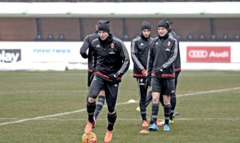 allenamento Milanello