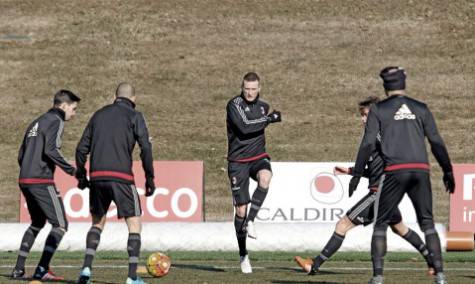 Allenamento Milanello