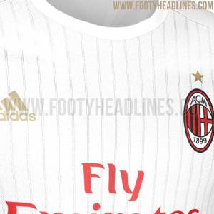 Anteprima seconda maglia Milan (Foto by Fotyheadlines.com)