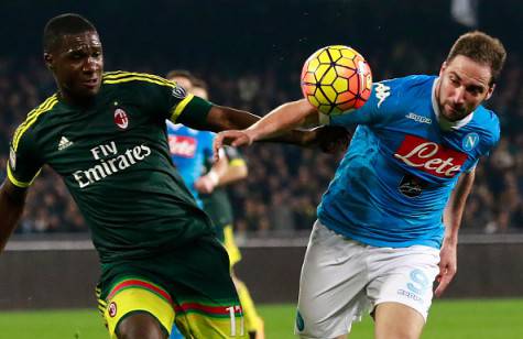 Christian Zapata e Gonzalo Higuain