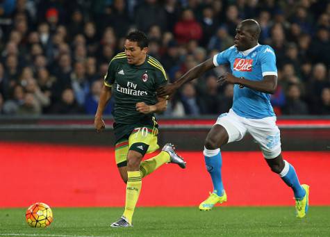 Kalidou Koulibaly e Carlos Bacca (©Getty Images)
