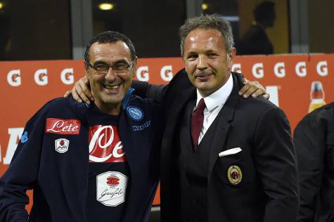 Sinisa Mihajlovic Maurizio Sarri 