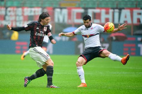 Riccardo Montolivo e Blerim Dzemaili