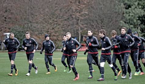 Allenamento Milanello