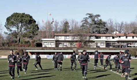 Allenamento Milanello