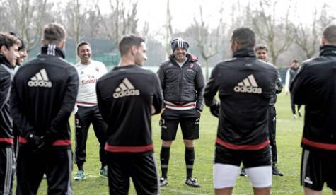 Allenamento Milanello