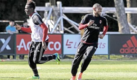 Mario Balotelli Luiz Adriano