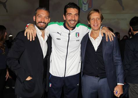 Massimo Ambrosini Gianluigi Buffon Gianluca Zambrotta