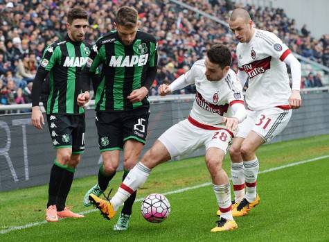 Giacomo Bonaventura e Domenico Berardi (©Getty Images)