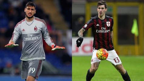 Gianluigi Donnarumma Alessio Romagnoli