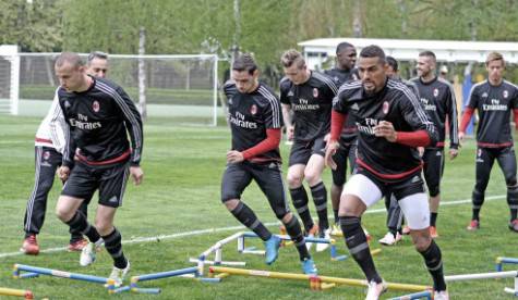 Allenamento Milanello