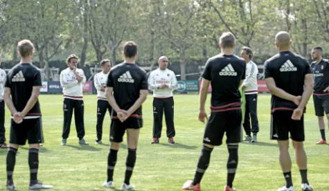 Allenamento Milanello