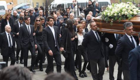 Il funerale di Cesare Maldini (foto repubblica.it)