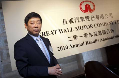 Wei Jianjun, presidente della Great Wall Motor (©Getty Images)