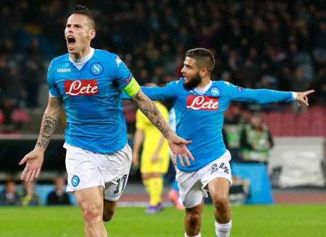 Marek Hamsik e Lorenzo Insigne (©Getty Images)