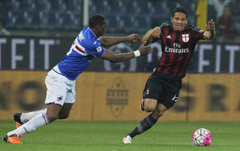 Mobido Diakité e Carlos Bacca (©getty images)