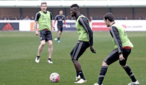 Allenamento a Milanello (foto acmilan.com)