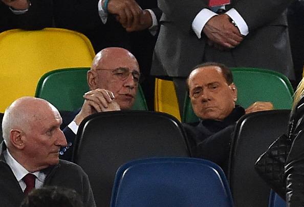 Adriano Galliani Silvio Berlusconi