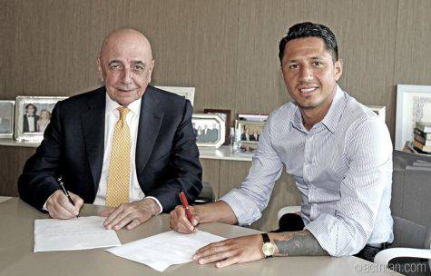 Adriano Galliani Gianluca Lapadula