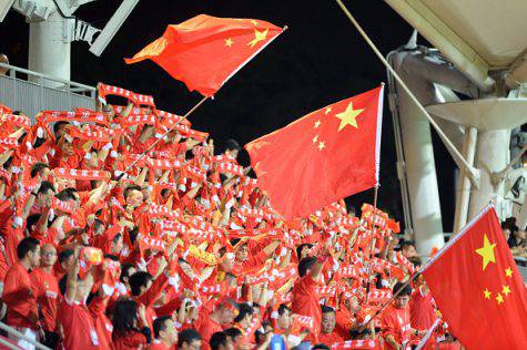 Tifosi cinesi (©getty images)