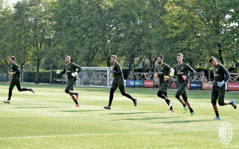 Allenamento a Milanello (Foto acmilan.com)