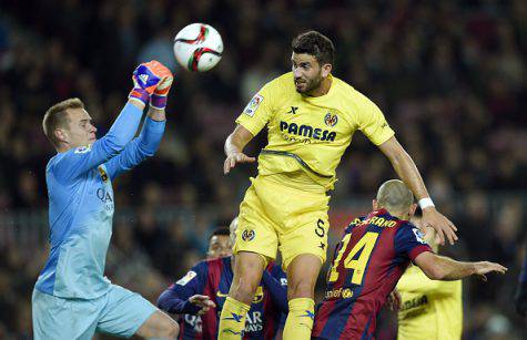 Marc ter Stegen e Mateo Musacchio (©getty images)