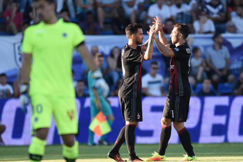 Suso e Andrea Bertolacci (©getty images)