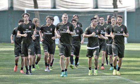 Allenamento Milanello