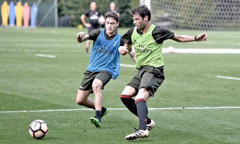 Andrea Poli e Davide Calabria