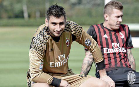 Gianluigi Donnarumma e Juraj Kucka