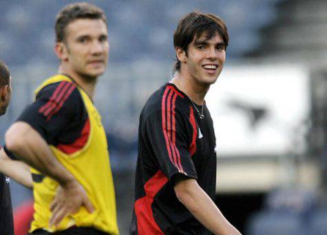 Ricardo Kakà Andriy Shevchenko