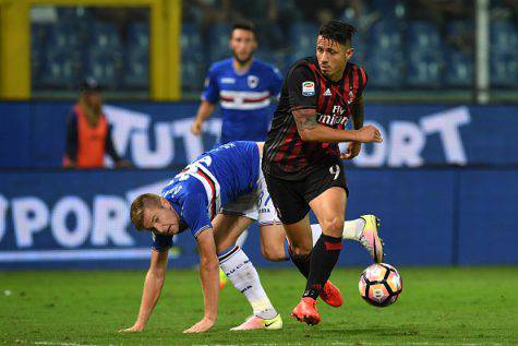 Gianluca Lapadula Milan Skriniar