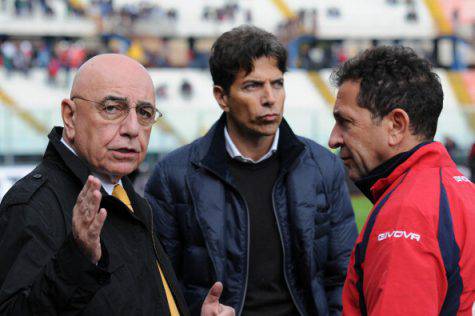 Adriano Galliani, Pablo Cosentino e Antonino Pulvirenti (©getty images)