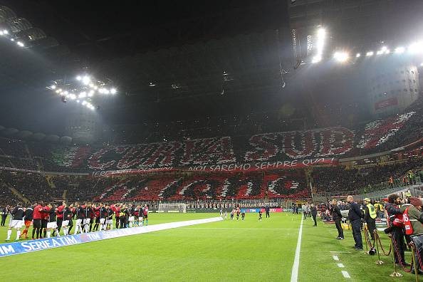 Stadio San Siro in Milan-Juventus