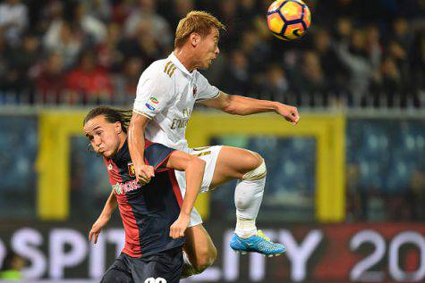 Diego Laxalt e Keisuke Honda