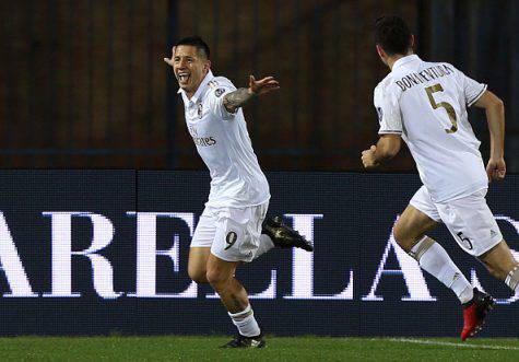 Gianluca Lapadula e Giacomo Bonaventura (©getty images)