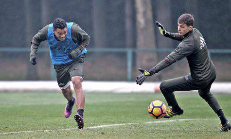 Allenamento Milanello