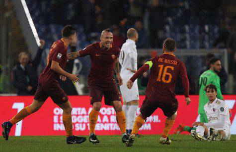 L'esultanza di Radja Nainggolan (©Getty Images)