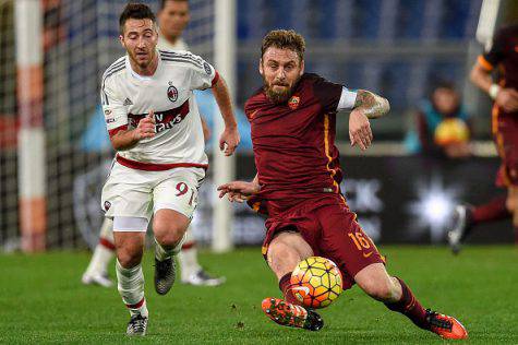 Andrea Bertolacci e Daniele De Rossi (©getty images)