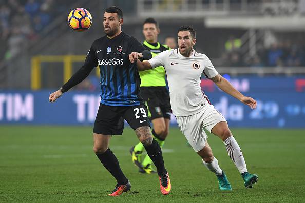 Andrea Petagna Kevin Strootman