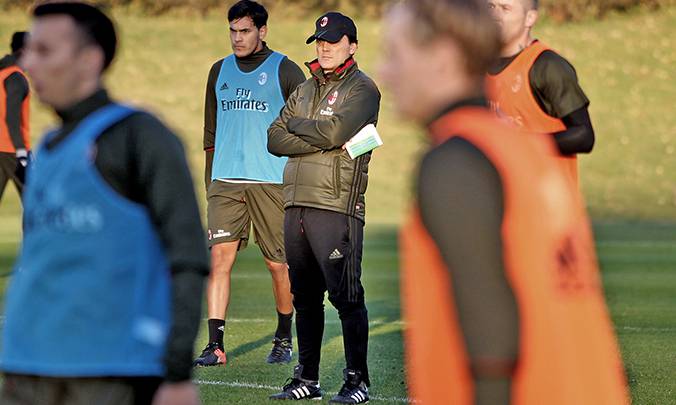 Allenamento Milanello