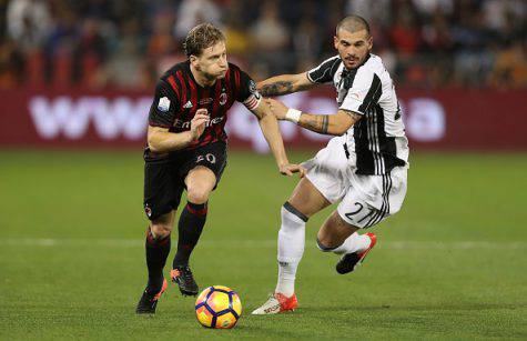 Ignazio Abate e Stefano Sturaro in Supercoppa Italiana