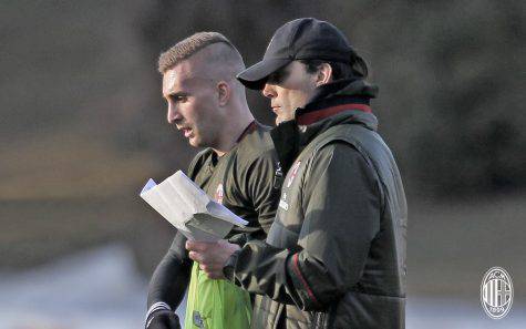 Gerard Deulofeu e Vincenzo Montella